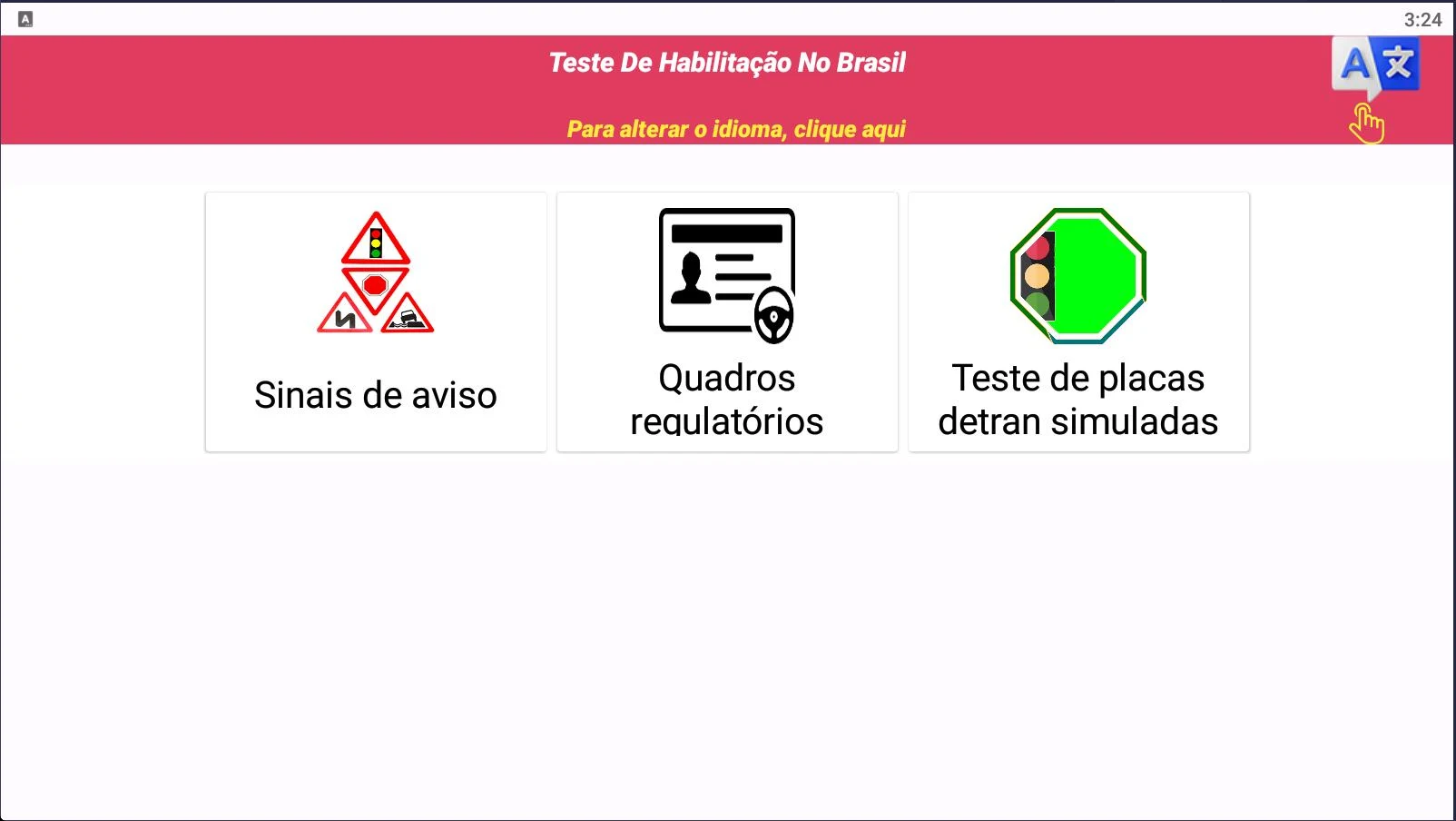 Teste De Habilitação No Brasil screenshot