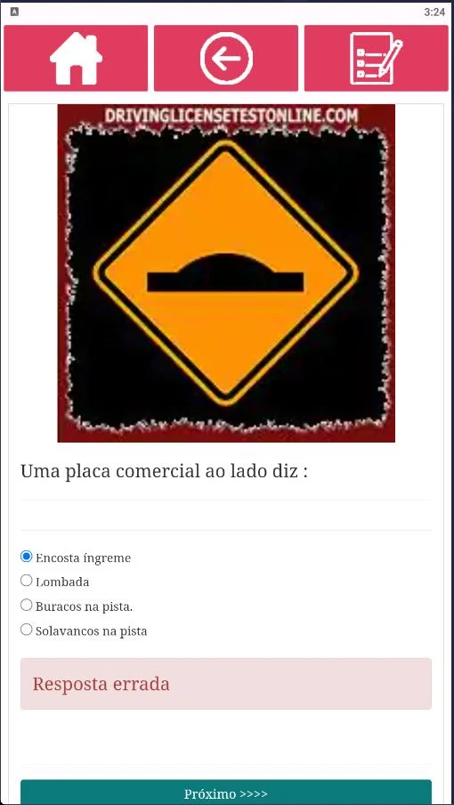 Teste De Habilitação No Brasil screenshot