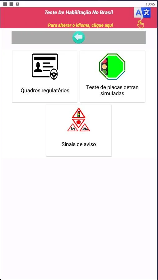 Teste De Habilitação No Brasil screenshot