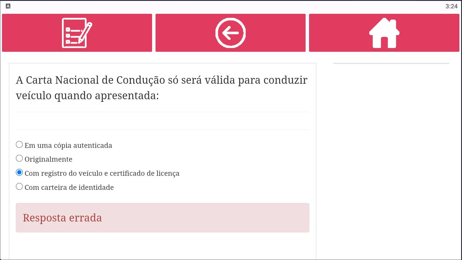 Teste De Habilitação No Brasil screenshot